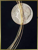 18k Gold Jewelry Wire 30 Gauge 18kt Soft Temper (Qty=12")