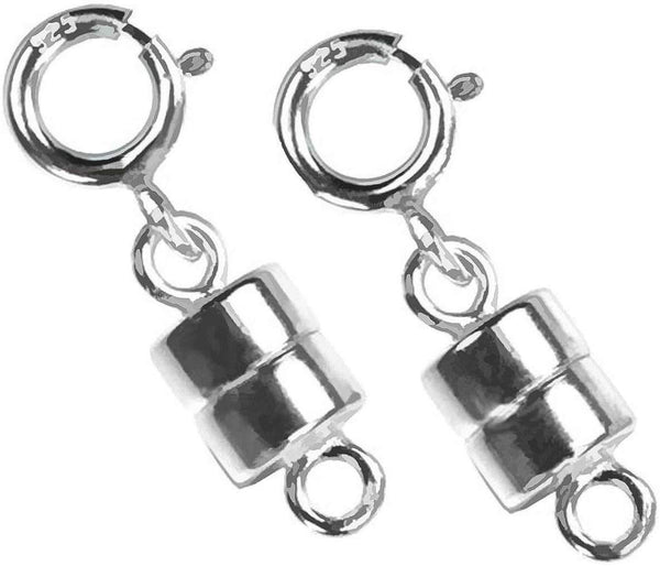 7mm Magnetic Clasp Sterling Silver (1-Pc)