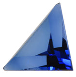 unsetgemstones Blue Synthetic Sapphire Facet Triangle 11mm