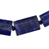 Lapis Lazuli Rectangle Shiny Beads Strand