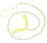 uGems Lemon Quartz Micro Faceted Rondelle Genuine Natural Beads Strand ~3.5mm 14"