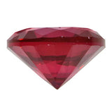 Deep Red Synthetic Ruby Round Unset Loose Gem Corundum (1) 10mm