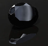 Black Spinel Oval Unset Faceted 12mm X 16mm