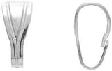 Bails Small Sterling Silver Locket Bails order by size