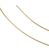 14kt Gold Jewelry Wire 26 Gauge 14k Hard Temper (Qty=12")