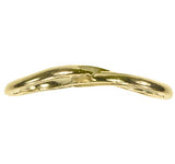 Sterling Silver 14K GP Connector Figure 8 Infinity 23mm x 11mm 1-Micron Gold Plated