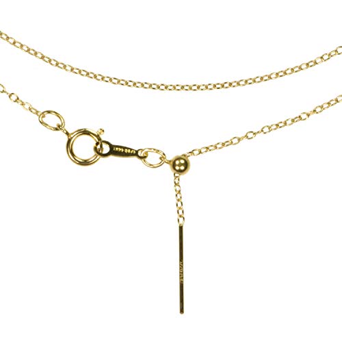 14kt Gold 18" Add-A-Bead Box Chain Necklace