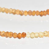 uGems Garnet Faceted Beads