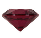 uGems Created Ruby Unset Loose Gem 15mm Round
