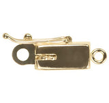 14K Gold Barrel Clasp Assorted Sizes and Styles