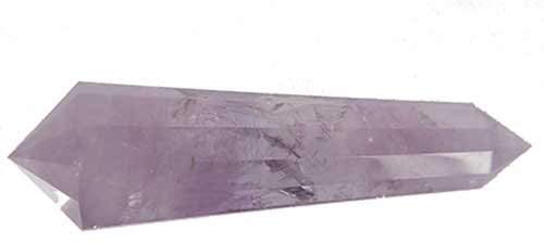 Amethyst Vogel Style Natural Point Massage Wand 12 Sided 3 Inch