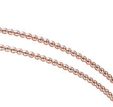 uGems Bead Wire Yellow and Rose Gold Fill Round Soft Temper
