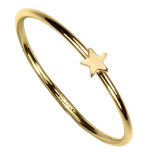 14kt Gold Fill Star Stacking Ring Size 6