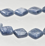 Kyanite Diamond Shape Bead Strand ~12mm Fine Quality 16"