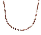 uGems 14/20 Rose Gold-Filled 1.6mm Double-Cable Chain 16 Inch