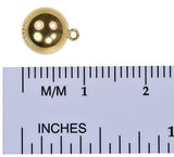 uGems 14K Gold Filled 8 Ball Drop 8mm (Qty=1)