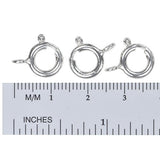 uGems Sterling Silver Large Clasp Asst Sizes and Styles