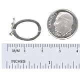 Sterling Silver Small or Medium Pearl Shortener
