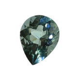Aqua Blue Manmade Quartz Pear Unset Loose Gemstone 23mm