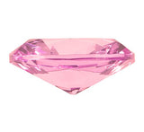 Pink Oval Created Sapphire Loose Unset Gem 16x 13mm