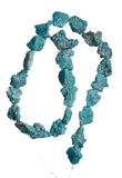 Kingman Original 1970 Turquoise Seafoam Spiderweb Genuine Arizona Nugget Strand ~16mm