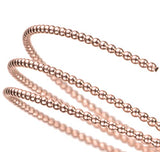 uGems Bead Wire Yellow and Rose Gold Fill Round Soft Temper