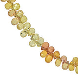 uGems Yellow Sapphire Shades Beads for Expert Stringers Songea 3mm-5mm Very Tiny 9 Inch
