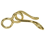 Double Wire Hook and Eye Clasp Gold Filled 20mm (Qty=1)