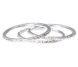3 Sterling Silver Stardust Stacking Companion Assorted Ring Sizes