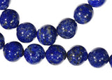 Lapis Lazuli Round Blue Natural Genuine Strand