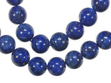 Lapis Lazuli ~10mm Round Beads Strand 15"