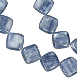 Kyanite Diamond Shape Bead Strand ~12mm Fine Quality 16"