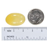 Yellow Onyx Oval Cabochon Loose Unset 20mm X 15mm
