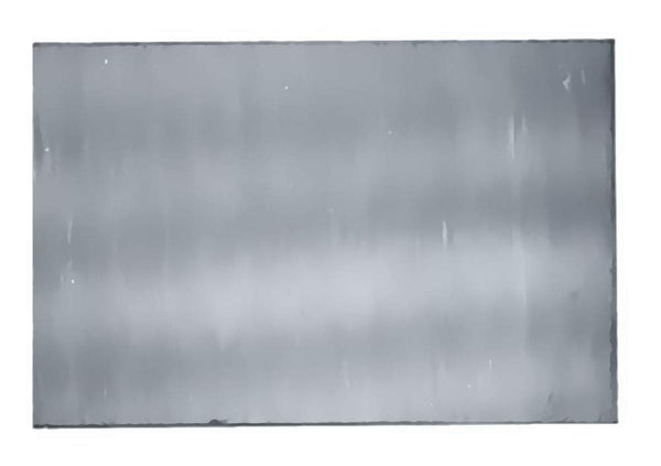uGems 3" Sheet Sterling Silver Flat Soft 30 Gauge 3" X 1" X 0.010"