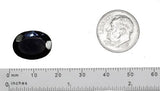 Black Spinel Oval Loose Unset Gemstone Faceted 15mm X 11mm (1)