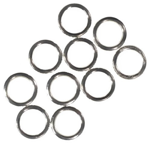 uGems Sterling Silver Closed Jump Ring Round 6mm 20 Gauge (10-pcs)