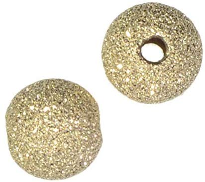 uGems Stardust Sparkle Beads Gold Filled 8mm (30)