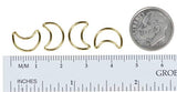 Stars and Moons Jump Rings