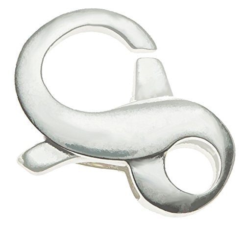 uGems Sterling Silver Infinity Shape Clasp 12 x 20mm