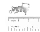 uGems Sterling Silver Cat Clasp (14.0x21.0mm) SPAT
