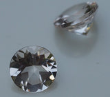 UnsetGems Morganite Round Gemstone Faceted unst Gemstones