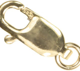 uGems 14K Gold Lobster Clasp and Ring 4mm x 10mm