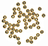 3mm Gold Filled Round Beads (Qty=50)