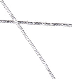 Sterling Silver 22 ga Sparkle Wire .025x12" (0.64mm) 3-12 inch