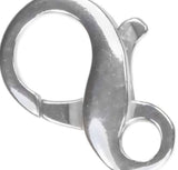 uGems Sterling Silver Extra Large Infinity Clasp 12x19mm (1)