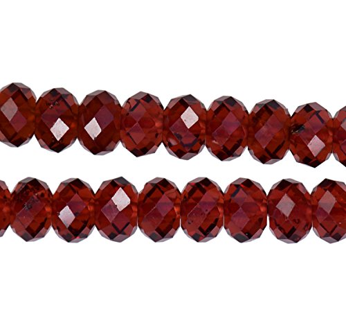 Grade AAA Garnet Pyrope 3.5-4mm Round Facet Beads 13" Strand