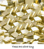 uGems Gold Solder Chips Asst Karat Density Color Ultra Tiny 1mm x 1mm x 0.25mm