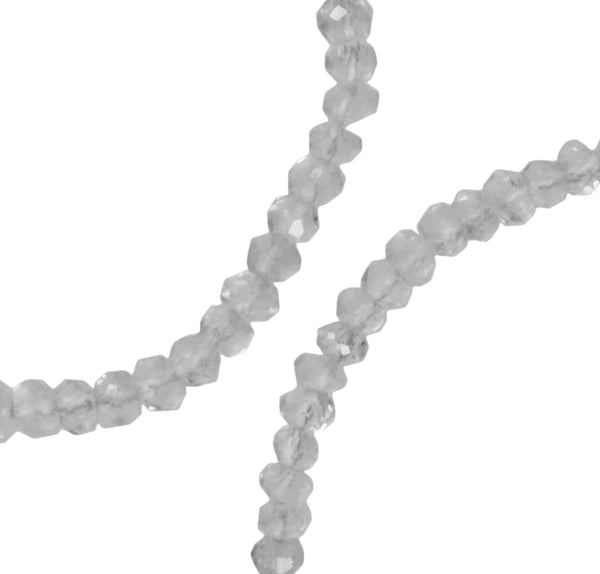 Quartz Faceted Round Beads Strands Assorted Sizes