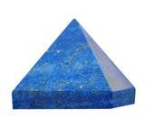 uGems Lapis Lazuli Pyramid Carved Genuine Small 1 inch