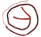 Grade AAA Garnet Pyrope 3.5-4mm Round Facet Beads 13" Strand